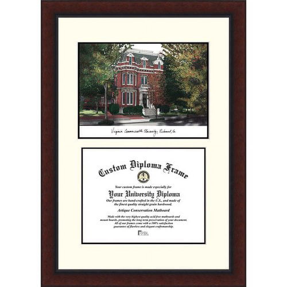 Campusimages WA996LV Washington State University Legacy Scholar Diploma Frame