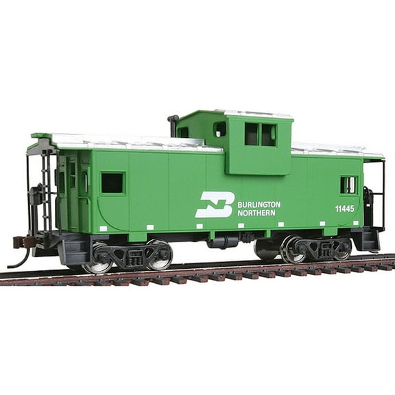 Walthers Trainline HO Scale Wide Vision Caboose Car Burlington Northern/BN