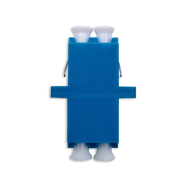 Injueey Conector de fibra Adaptador de brida resistente al desgaste Caja aislada Conexión hermética Amplia compatibilidad Acoplador ajustable Electrónica miscelánea