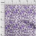 thumbnail image 2 of oneOone Silk Tabby Purple Fabric Floral Fabric For Sewing Printed Craft Fabric By The Yard 42 Inch Wide, 2 of 5