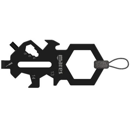 Mares Smarty Mini Multitool – Compact Stainless Steel Dive Tool