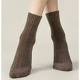 thumbnail image 3 of 5 Pairs Socks for Women Winter Thick Warm Boot Crew Socks Gifts for Ladies Size 5-9, 3 of 5