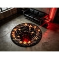 thumbnail image 4 of 3D Halloween Round Rug, Illusion Halloween Round Mat, Funny Rug with Non-Slip Soft Visual Effect Door Mat for Living Room Indoor Decor, 4 of 5