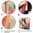 thumbnail image 3 of DESIGN ART Designart "Female Art Deco Portrait Iii" Woman Pop Art Canvas Art Print 30 in. wide x 30 in. high, 3 of 5