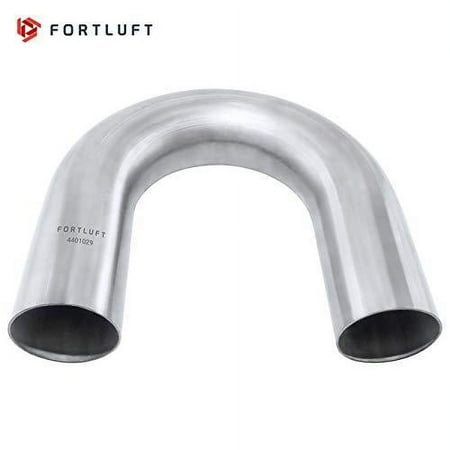 FORTLUFT 180 Degree Stainless Steel Exhaust Mandrel Bend 2.50''/63.5mm
