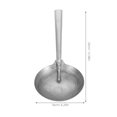 thumbnail image 2 of PBPBOX Short Handle Ladle Metal Spoon Iron Feeding Scoop For Garden Use 1Pack, 2 of 8