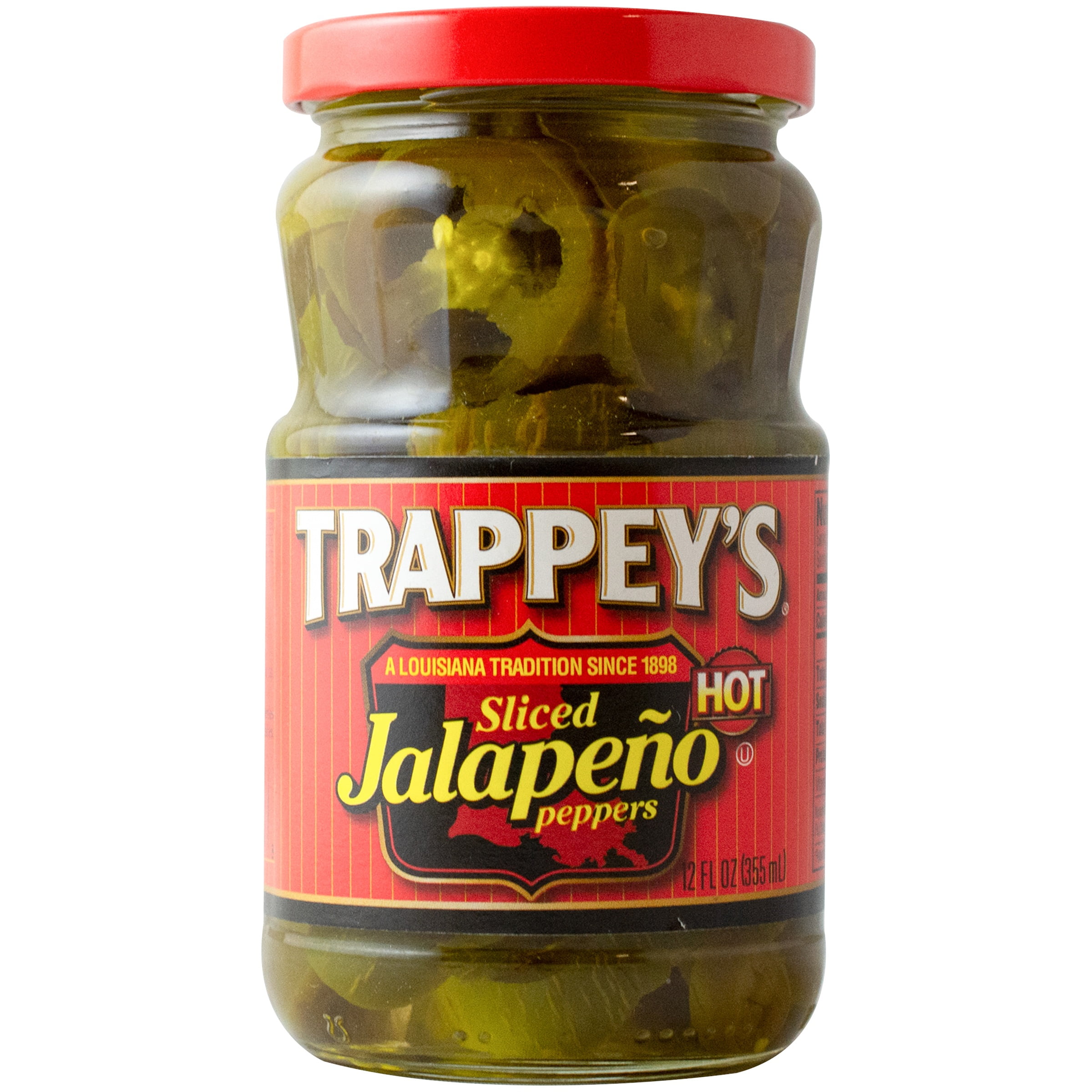 Trappey's® Hot Sliced Jalapeño Peppers 12 fl. oz. Jar