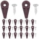 thumbnail image 1 of ColoMX Kit de Clips de retención de vidrio de alta resistencia, Clips de montaje de espejo, Clips de retención de vidrio, Clips de fijación de clase de gabinete, tornillos incluidos, 50 Uds., 1 of 8