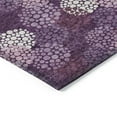 thumbnail image 4 of Addison Rugs Chantille Indoor/Outdoor Transitional Circles Eggplant Washable Rectangle Rug, 10' x 14', 4 of 6