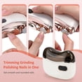 thumbnail image 2 of Electric Toe Nail Clipper, 2026 New 3-in-1 Electric Automatic Nail Trimmer & Polisher with LED Light, Portable for Fingers & Toes, 2 of 11