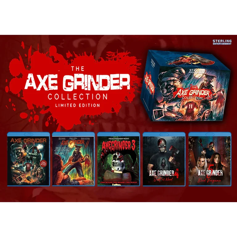 The Axegrinder Collection - 5 Horror Blu-Ray Limited Edition box
