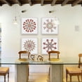 thumbnail image 4 of Modern Snowflakes Quadriptych, 4 of 4