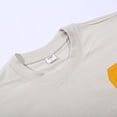 thumbnail image 6 of Krdevn Men's Sleeve T Shirts Oversize Zipper Pocket Comfortable Crewneck Graduated Color Fit Shirt Tops,L, 6 of 8