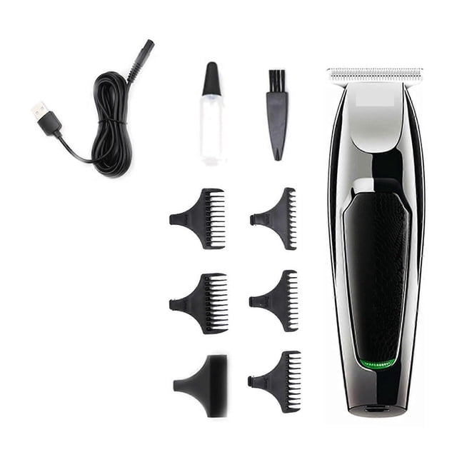 Cortapelos profesional inalámbrico para hombre con corte de precisión y cinco accesorios de longitud V030