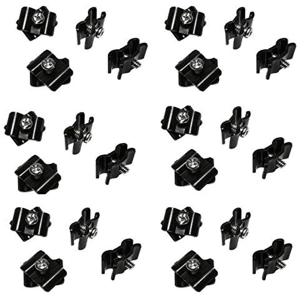 Econoco CBLK7 Grid to Grid at any Angle Black Pack of 200 
