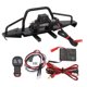 thumbnail image 1 of Parachoques Delantero, Cabrestante De Parachoques Delantero RC, Parachoques Todoterreno Con Control Remoto De Cabrestante Para Redcat 1/10 Para Axial SCX10 Para Traxxas TRX4 YLSHRF 1/10 Front Bumper with Winch Remote Control, 1 of 8