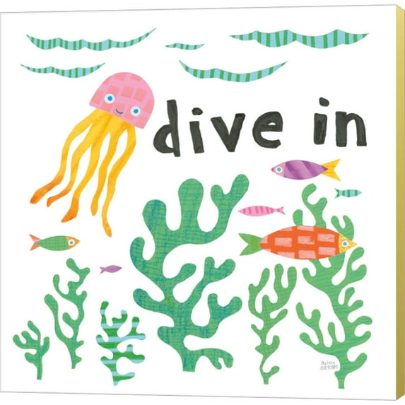 Ocean Splash III by Melissa Averinos, Canvas Wall Art