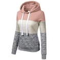 thumbnail image 2 of Doublju Women's Basic Lightweight Pullover Pocket Hoodie Sweatshirt with Plus Size, 2 of 3