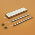 thumbnail image 3 of Cierre De Botón A Presión De Metal DIY Die Punch Snap Kit 3-15 mm de doble cara para la fabricación de bolsos de cuero (5 mm), 3 of 9