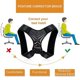 thumbnail image 4 of Corrector de postura compatible con hombres y mujeres, soporte superior de espalda compatible con soporte de clavícula, espalda ajustable oso de fresa Electrónica, 4 of 5
