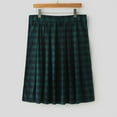 thumbnail image 6 of Men's Casual Pants Mens Fashion Casual Scottish Style Plaid Contrast Role Playing Pleated Skirt Skirt Dark Blue One Size, 6 of 6