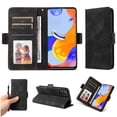 thumbnail image 3 of Funda GANGXUN para Xiaomi Redmi Note 11 Pro 4G/5G con diseño acolchado elegante, cuero PU, protección total y ajuste preciso, 3 of 5