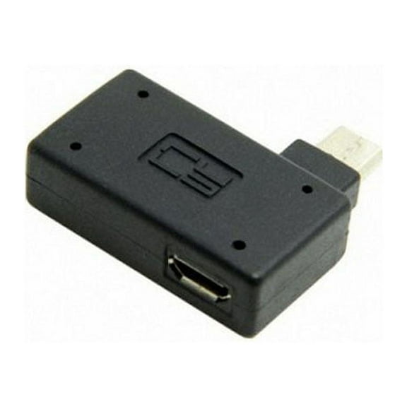 Chenyang CY 90 Degree Right Angled Micro USB 2.0 OTG Host Adapter with USB Power for Galaxy S3 S4 S5 Note2 Note3 Phone Tablet Adapter