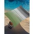 thumbnail image 2 of Sun Shade Sail 8'x10' Sage Green Grey Wood Grain Rectangle Sun Shade Sails Canopy Waterproof Farm Wooden Outdoor Sunshades Sand UV Block Cover Shades Cloth for Patio Backyard Garden Deck Porch Lawn, 2 of 9