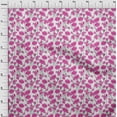 thumbnail image 3 of oneOone Silk Tabby Fabric Floral Ikat Printed Craft Fabric BTY 42 Inch Wide, 3 of 4