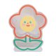 thumbnail image 2 of Portalápices para escritorio, organizador de escritorio acrílico para niñas y niños. Flores sonrientes, 2 of 8