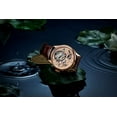 thumbnail image 3 of Aesop Men Genuine Mechanical Hand-Wind Tourbillon Wrist Watch Business Watches Leather Strap, 3 of 4
