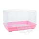 thumbnail image 5 of Hábitat de jaula de hámster portátil con asa de transporte, jaula , casa, , cama para suministros, hurón, ardilla, , ratones Salvador Jaula de hámster, 5 of 10