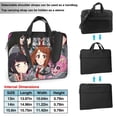thumbnail image 2 of My Hero Academia Girls Anime Laptop Bag Shoulder Portable Laptop Case Sleeve Chromebook Notebook Messenger Briefcase Adjustable Handbag For Women & Men, 2 of 8