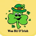 thumbnail image 4 of Inktastic Wee Bit O'irish Boys or Girls Baby Bib, 4 of 4