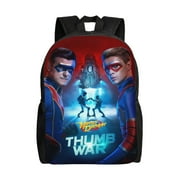 AOIVKUT Henry Danger Unisex Backpack Laptop School Bag College Student Satchel Lightweight Basic Daypack For Adult Teen Kids