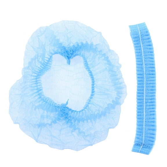 Janrevotw Disposable Hair Bundle Caps (Hair Nets) 24 Inch Headgear Hair Nets Honeycomb Hair Nets 100 Pack