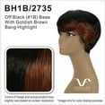 thumbnail image 4 of H302-V | 100% Human Hair Wig (Traditional Cap), 4 of 9