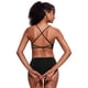thumbnail image 2 of Top de Bikini CRZ YOGA Escote en V Profundo con Relleno Negro Talla Grande, 2 of 6