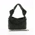 thumbnail image 1 of Women Stylish Handmade Rhinestone Knot Shoulder Bag Storage Pouch for Party, 1 of 10