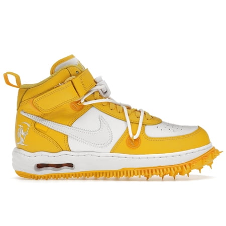 Nike Men's Air Force 1 Mid SP Off-White Varsity Maize Shoes, from StockX