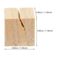 thumbnail image 2 of Toddmomy 10Pcs Photo Holders for Table Setting Beige Business Cards Holders for Home Decor, 2 of 8