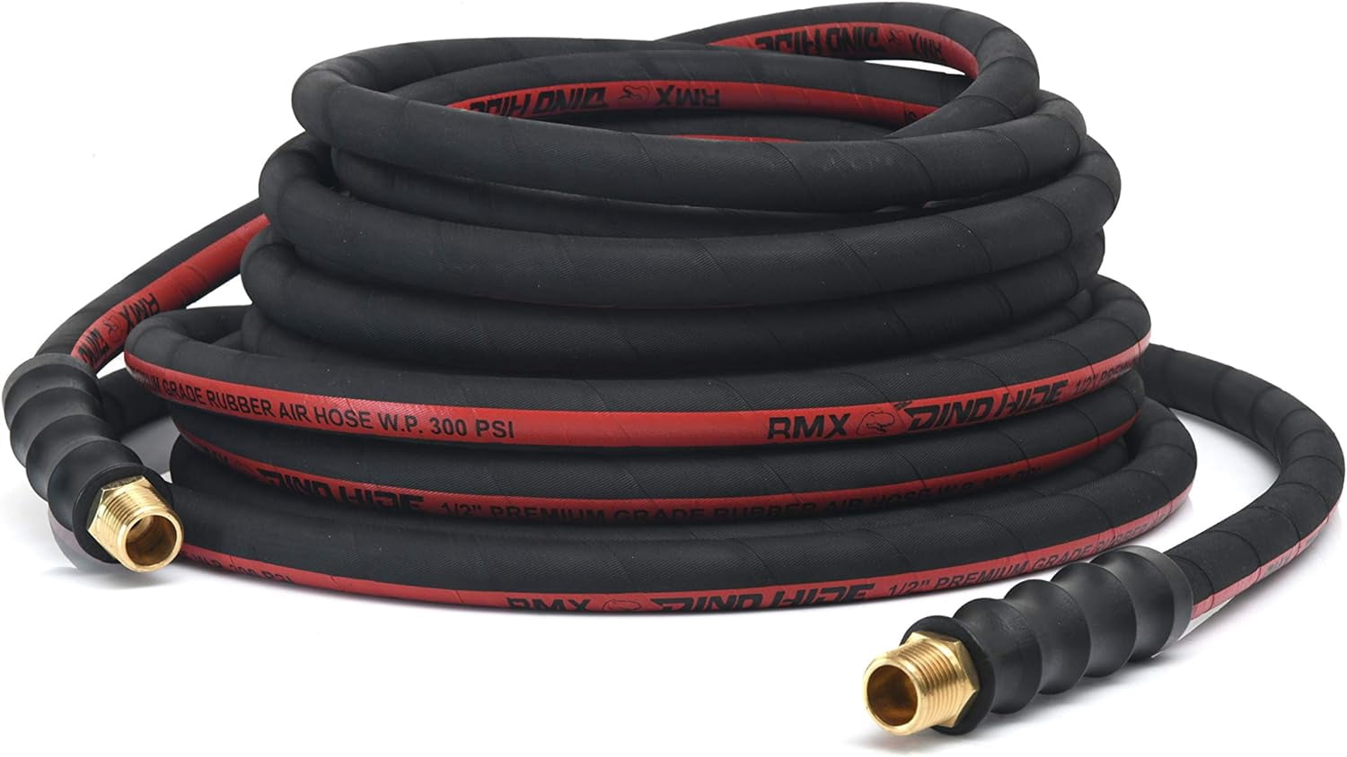BluBird BLBWLE1250 0.5 in. x 50 ft. Dino-Hide Rubber Air Hose