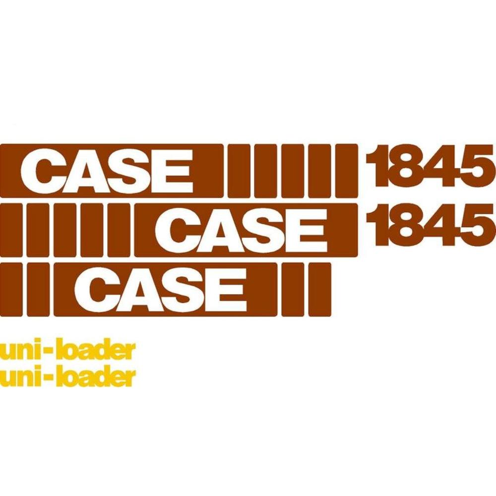 New Whole Machine Decal Set with UniLoader Decals Fits Case Skidsteer