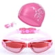 thumbnail image 1 of Juego De Gafas De Natación Gafas De Natación Ajustables Antivaho Con Gorro De Natación Yuarrent BA000696-03, 1 of 5