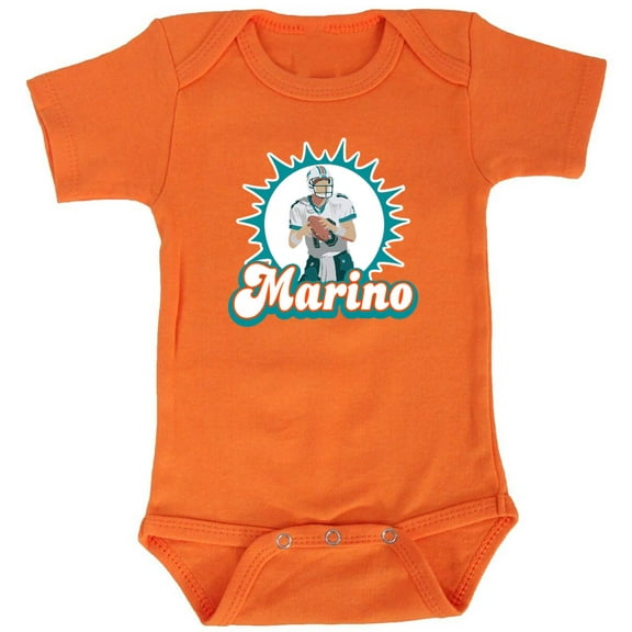 Dolphins Dan Marino Logo Baby 1 Piece