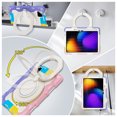 thumbnail image 4 of FJLBDE Case for Xiaomi Mi Pad 6/ Mi Pad 6 Pro 11 Inch 2023 with 360 Kickstand, Shoulder Strap Carrying Protective Cover, Multicolor Pink, 4 of 6