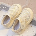 thumbnail image 6 of Wdgfv Girls Sneakers Soft Soled Canvas Indoor Shoes for Toddlers Lightweight Breathable Comfortable Baby First Yellow 21, 6 of 6