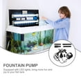 thumbnail image 4 of CNKOO Hims 1Pc Outdoor Fountain Pump With 4pcs LED Light Circulation Pump (Black), 4 of 7