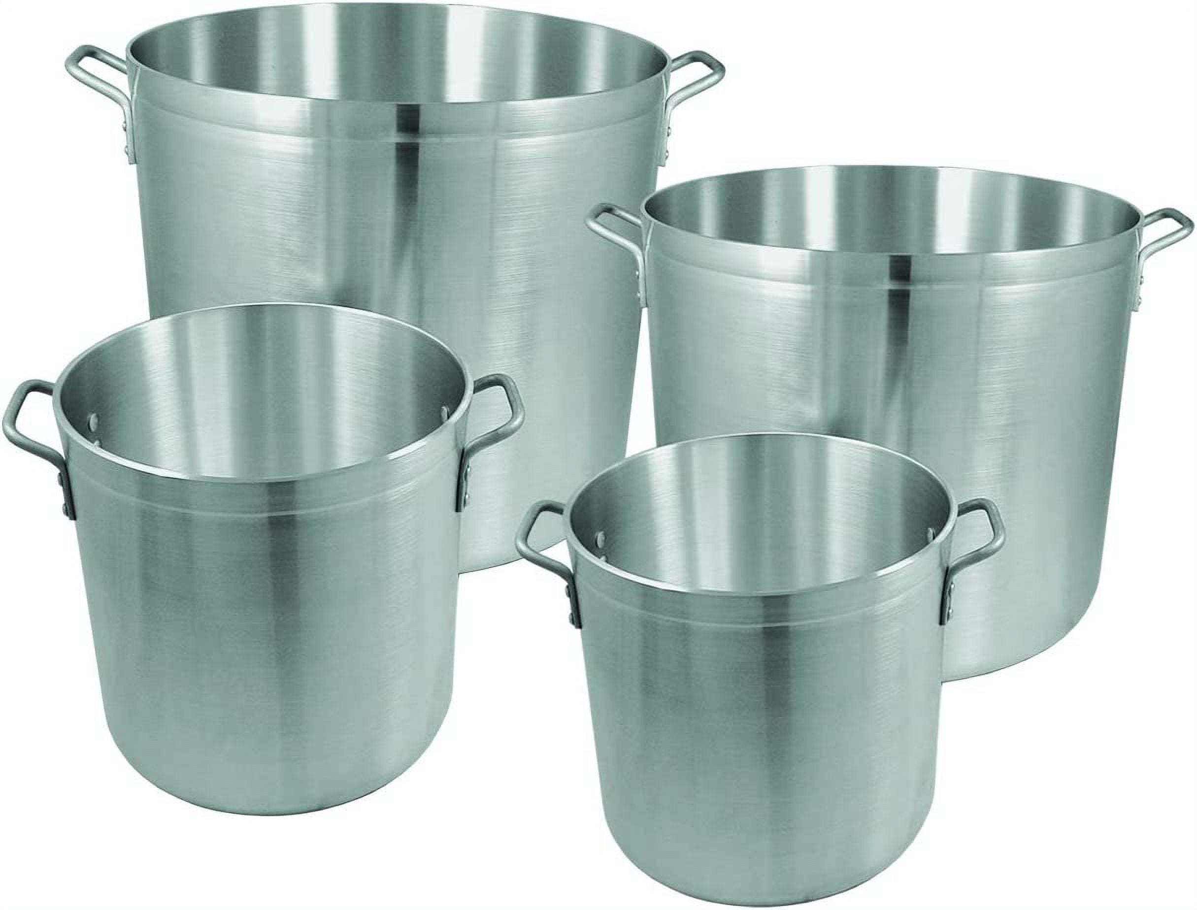 100 Quart Aluminum Stock Pot & Strainer Set – GrillSmith