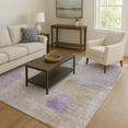 thumbnail image 7 of Addison Rugs Mayfield Premium Machine Washable Transitional Abstract Lavender Rectangle Rug, 9' x 12', 7 of 7
